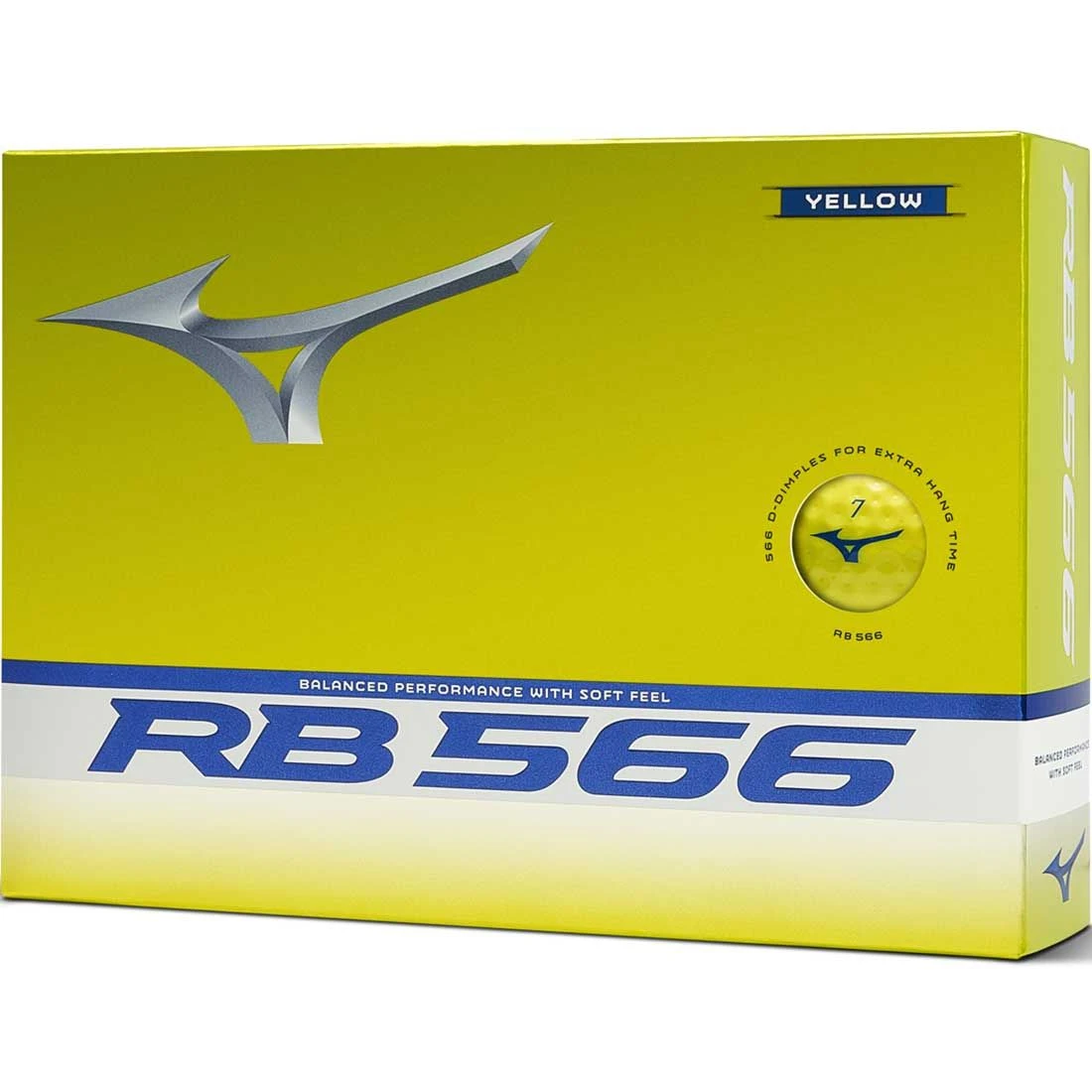 Mizuno RB 566 Yellow Golf Balls 1 Mizuno RB 566 Yellow Golf Balls