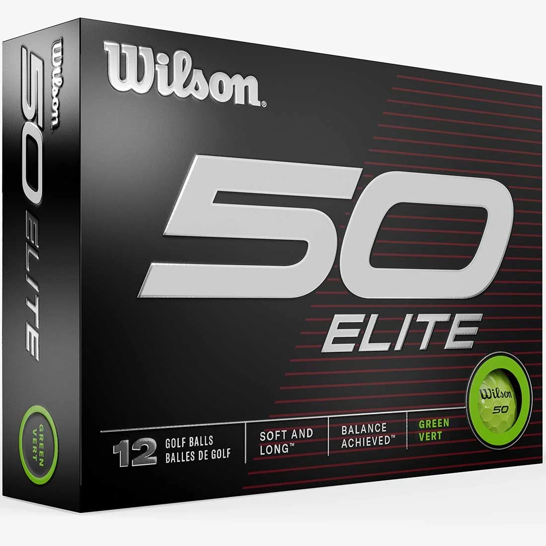 Wilson Staff Wilson 50 Elite Green Golf Balls 1 Wilson Staff Wilson 50 Elite Green Golf Balls