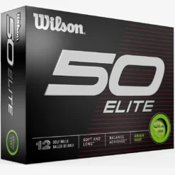 Wilson Staff Wilson 50 Elite Green Personalized Golf Balls