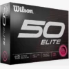 Wilson Staff Wilson 50 Elite Pink Personalized Golf Balls
