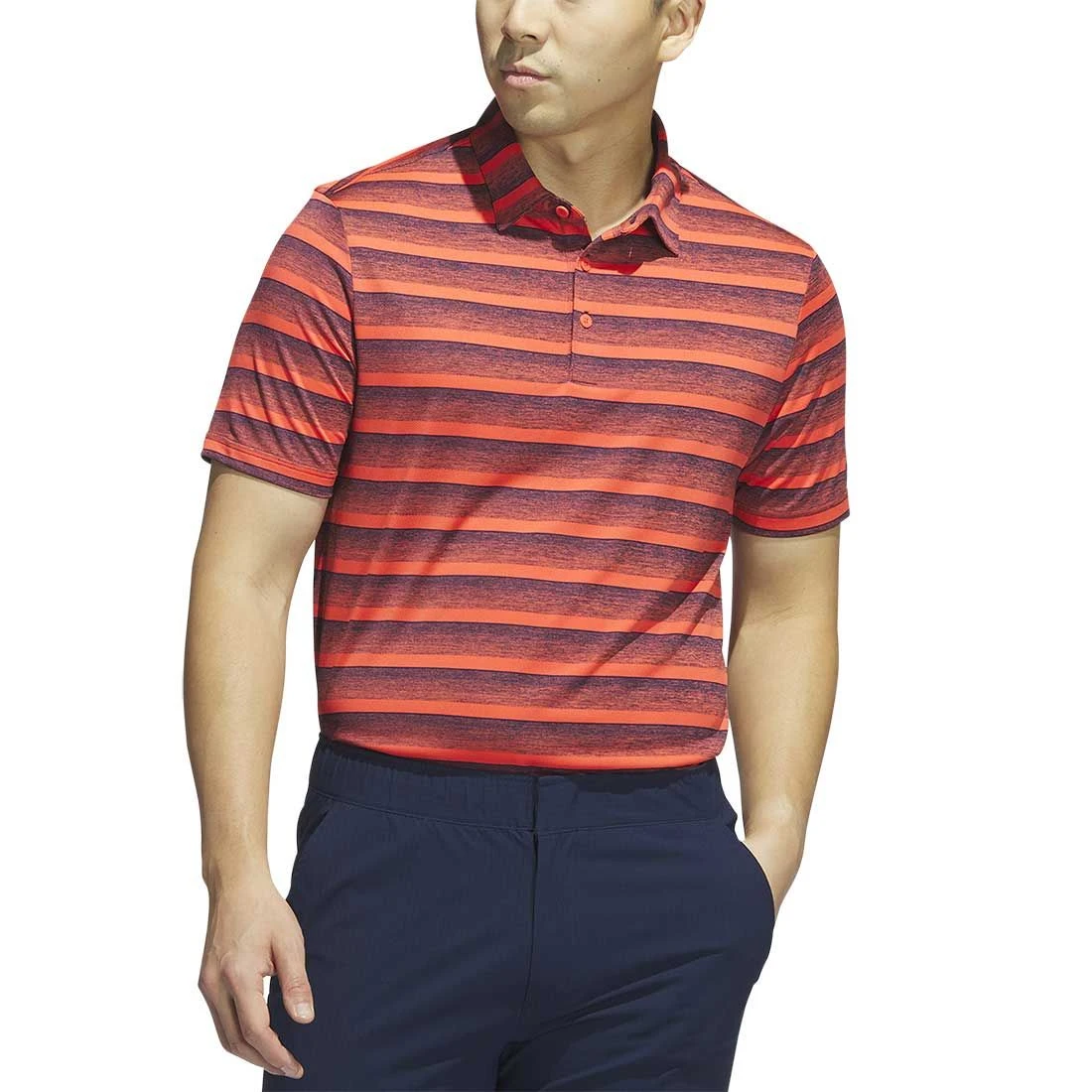 Adidas 2-Color Stripe Polo 6 Adidas 2-Color Stripe Polo - Image 6