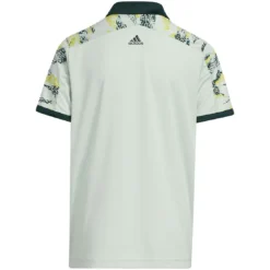 Pum Golf Club Shop -Pum Golf Club Shop adidas 2022 boys print colorblock polo linen green back itempicture
