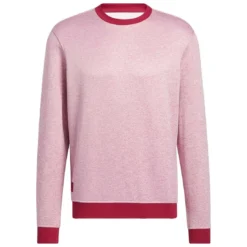 Adidas 2022 Go-To Crewneck Sweatshirt -Pum Golf Club Shop adidas 2022 go to crewneck pullover legacy burgundy itempicture