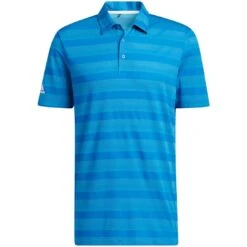 Pum Golf Club Shop -Pum Golf Club Shop adidas 2022 two color stripe polo blue rush semi mint rush itempicture