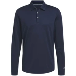 Adidas UPF Long Sleeve Polo -Pum Golf Club Shop adidas 2022 upf long sleeve polo collegiate navy itempicture