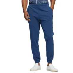 Adidas Weekend Jogger Pants -Pum Golf Club Shop adidas 2022 weekend jogger pants crew navy front itempicture