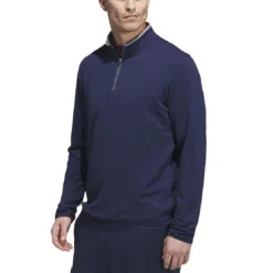 Adidas Lightweight COLD.RDY 1/4 Zip Pullover -Pum Golf Club Shop adidas 2023 cold rdy quarter zip pullover collegiate navy itempicture