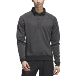 Adidas Color Block DWR 1/4 Zip Pullover -Pum Golf Club Shop adidas 2023 color block dwr quarter zip pullover black itempicture