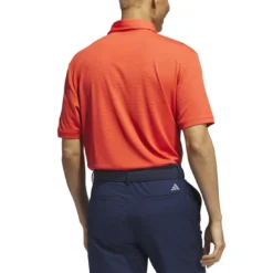 Adidas Core Color Block Polo -Pum Golf Club Shop adidas 2023 core color block polo bright red back itempicture