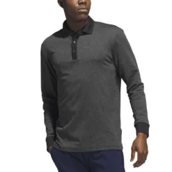 Adidas Essentials Long Sleeve Polo -Pum Golf Club Shop adidas 2023 essentials long sleeve polo black itempicture