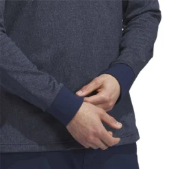 Adidas Essentials Long Sleeve Polo -Pum Golf Club Shop adidas 2023 essentials long sleeve polo collegiate navy detail2 itempicture