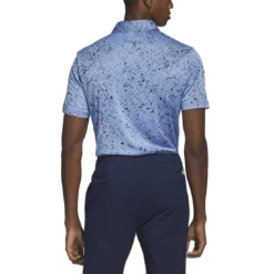 Adidas 2023 Jacquard Polo -Pum Golf Club Shop adidas 2023 jacquard polo collegiate navy back itempicture