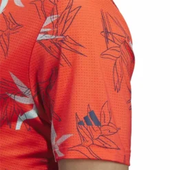 Adidas Oasis Mesh Polo -Pum Golf Club Shop adidas 2023 oasis mesh polo bright red detail2 itempicture