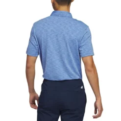 Adidas Spacedye Polo -Pum Golf Club Shop adidas 2023 spacedye polo blue fusion back itempicture