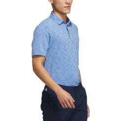 Adidas Spacedye Polo -Pum Golf Club Shop adidas 2023 spacedye polo blue fusion side itempicture