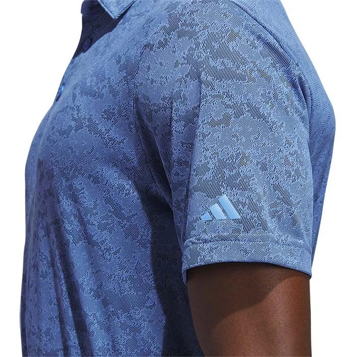 Adidas Textured Jacquard Polo 6 Adidas Textured Jacquard Polo - Image 6