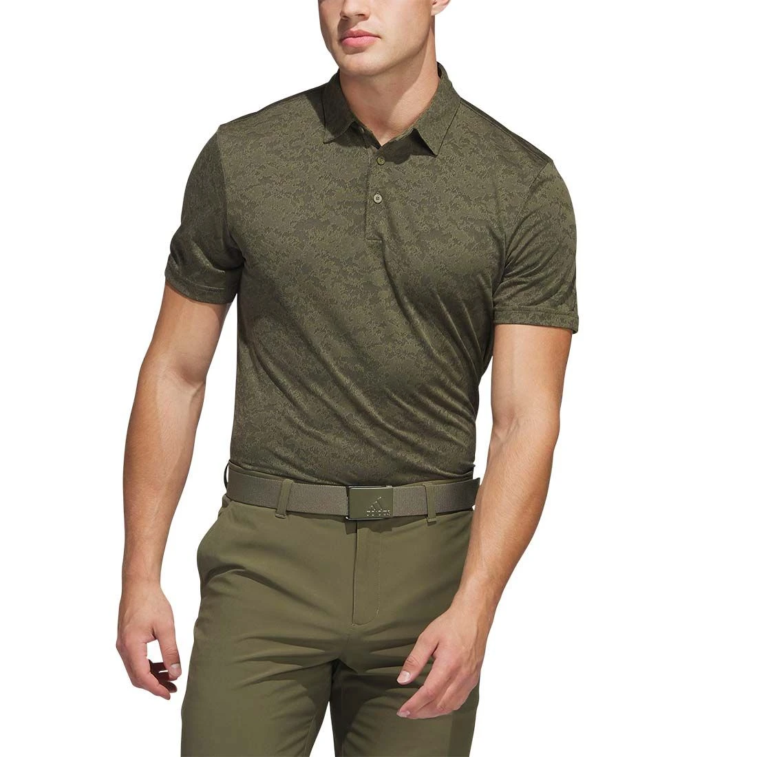 Adidas Textured Jacquard Polo 2 Adidas Textured Jacquard Polo - Image 2