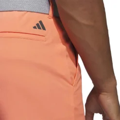 Adidas 2023 Ultimate365 8.5 Inch Shorts -Pum Golf Club Shop adidas 2023 ultimate365 8 5 inch shorts coral fusion detail itempicture