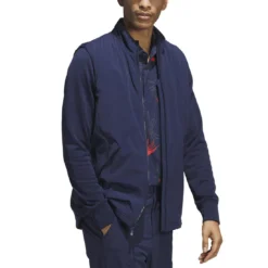 Adidas Ultimate365 Tour Frostguard Padded Jacket -Pum Golf Club Shop adidas 2023 ultimate365 tour frostguard padded jacket collegiate navy side itempicture