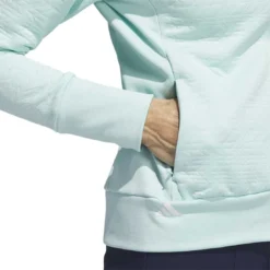 Adidas Women's COLD.RDY Jacket 14 Adidas Women's COLD.RDY Jacket -Pum Golf Club Shop adidas 2023 womens cold rdy jacket semi flash aqua detail1 itempicture