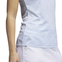 Adidas Women's Essentials Sleeveless Polo -Pum Golf Club Shop adidas 2023 womens essentials sleeveless polo wonder blue detail2 itempicture