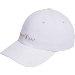 Adidas Women's Peace Love Golf Hat 9 Adidas Women's Peace Love Golf Hat -Pum Golf Club Shop adidas 2023 womens peace love golf hat white front itempicture