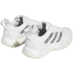 Adidas Codechaos 22 Golf Shoes White/Black/Crystal White -Pum Golf Club Shop adidas codechaos 22 golf shoes white black crystal white back itempicture
