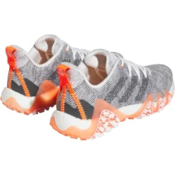 Adidas Codechaos 22 Golf Shoes White/Grey Six/Solar Red -Pum Golf Club Shop adidas codechaos 22 golf shoes white grey six solar red back itempicture