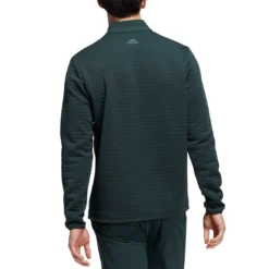 Adidas DWR Quarter Zip -Pum Golf Club Shop adidas fw22 dwr quarter zip shadow green back itempicture