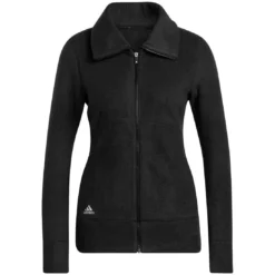 Adidas Women's Polar Fleece Jacket -Pum Golf Club Shop adidas fw22 womens polar fleece jacket black hero itempicture