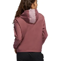 Adidas Women's Provisional Jacket -Pum Golf Club Shop adidas fw22 womens provisional jacket quiet crimson back itempicture