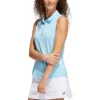 Adidas 2022 Women's Space Dyed Sleeveless Polo