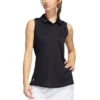 Adidas FW22 Women's Textured Sleeveless Polo