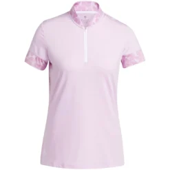 Adidas FW22 Women's Ultimate365 Printed Polo -Pum Golf Club Shop adidas fw22 womens ultimate365 printed polo bliss lilac itempicture