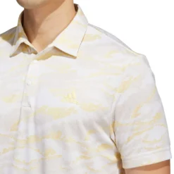 Adidas Horizon Print Polo -Pum Golf Club Shop adidas horizon print polo white detail itempicture