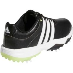Adidas Juniors Tour360 Infinity Golf Shoes Black/White/Pulse Lime 10 Adidas Juniors Tour360 Infinity Golf Shoes Black/White/Pulse Lime -Pum Golf Club Shop adidas juniors tour360 infinity golf shoes black white pulse lime gv9666 heel itempicture