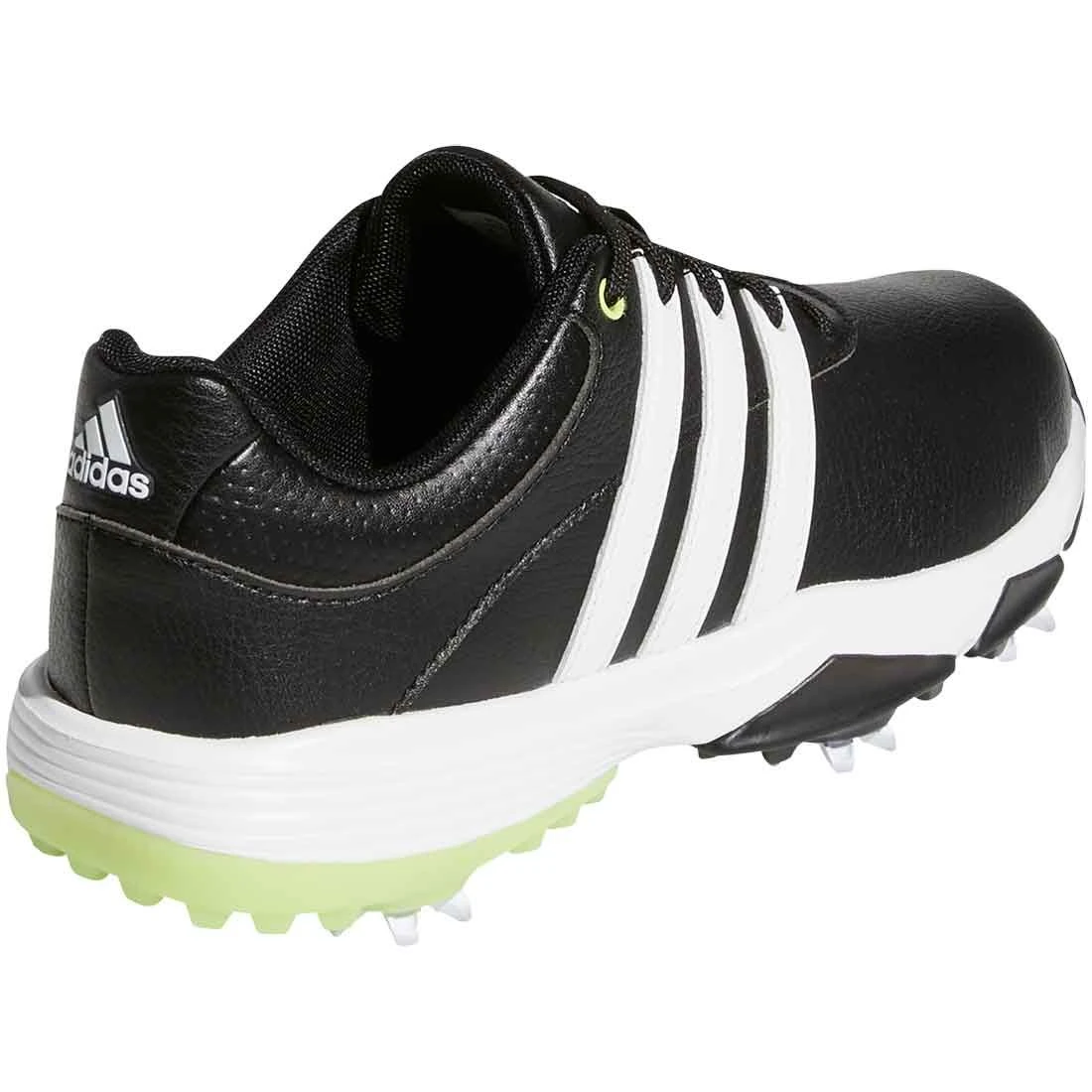 Adidas Juniors Tour360 Infinity Golf Shoes Black/White/Pulse Lime 4 Adidas Juniors Tour360 Infinity Golf Shoes Black/White/Pulse Lime - Image 4