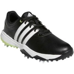 Adidas Juniors Tour360 Infinity Golf Shoes Black/White/Pulse Lime 9 Adidas Juniors Tour360 Infinity Golf Shoes Black/White/Pulse Lime -Pum Golf Club Shop adidas juniors tour360 infinity golf shoes black white pulse lime gv9666 toe itempicture