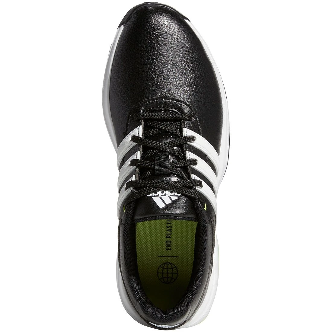 Adidas Juniors Tour360 Infinity Golf Shoes Black/White/Pulse Lime 5 Adidas Juniors Tour360 Infinity Golf Shoes Black/White/Pulse Lime - Image 5