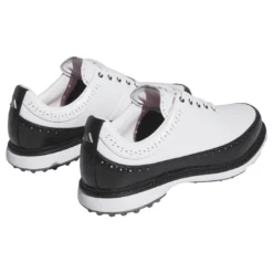 Adidas MC80 Golf Shoes White/Black/Red 13 Adidas MC80 Golf Shoes White/Black/Red -Pum Golf Club Shop adidas mc80 golf shoes white black red back itempicture
