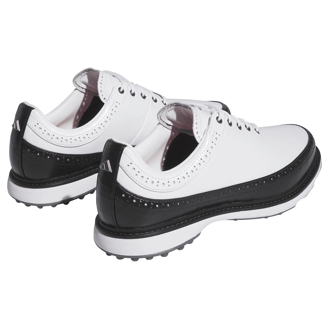 Adidas MC80 Golf Shoes White/Black/Red 6 Adidas MC80 Golf Shoes White/Black/Red - Image 6
