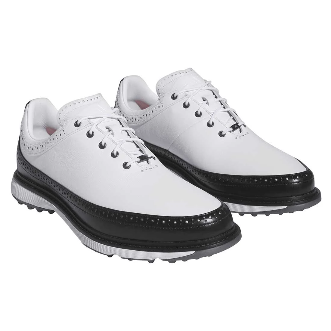 Adidas MC80 Golf Shoes White/Black/Red 5 Adidas MC80 Golf Shoes White/Black/Red - Image 5