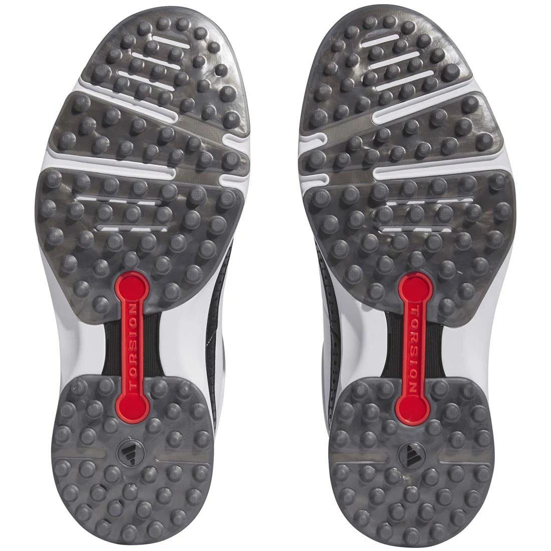 Adidas MC80 Golf Shoes White/Black/Red 2 Adidas MC80 Golf Shoes White/Black/Red - Image 2