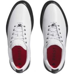 Adidas MC80 Golf Shoes White/Black/Red 11 Adidas MC80 Golf Shoes White/Black/Red -Pum Golf Club Shop adidas mc80 golf shoes white black red top itempicture