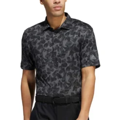 Adidas Prisma Print Polo -Pum Golf Club Shop adidas prisma print polo grey six black itempicture