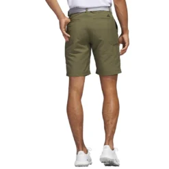 Adidas Cargo 9 Inch Shorts -Pum Golf Club Shop adidas s23 cargo 9 inch shorts olive strata back itempicture
