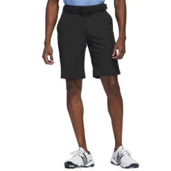 Adidas Ultimate365 10 Inch Shorts -Pum Golf Club Shop adidas s23 ultimate365 10 inch shorts black front itempicture