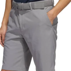 Adidas Ultimate365 10 Inch Shorts -Pum Golf Club Shop adidas s23 ultimate365 10 inch shorts grey three detail2 itempicture
