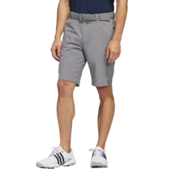 Adidas Ultimate365 10 Inch Shorts -Pum Golf Club Shop adidas s23 ultimate365 10 inch shorts grey three front itempicture
