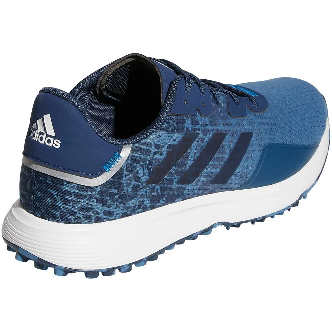 Adidas S2G Spikeless Golf Shoes Altered Blue/Crew Navy/White 4 Adidas S2G Spikeless Golf Shoes Altered Blue/Crew Navy/White - Image 4